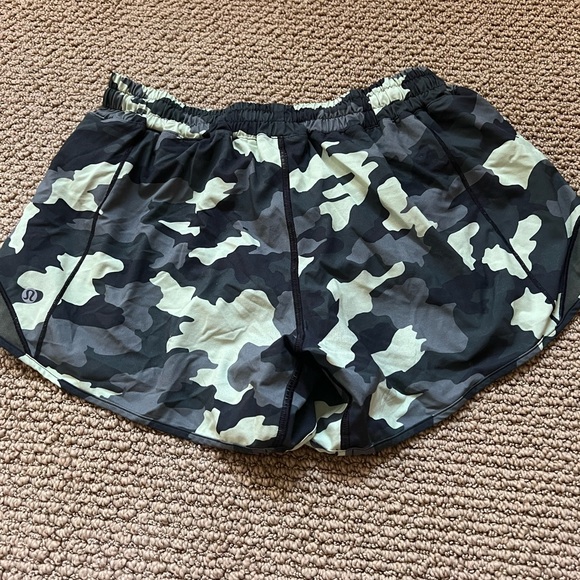 Camo Lululemon Shorts - Picture 3 of 5